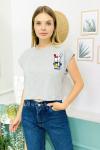 155271 Kolsuz Crop Tshirt